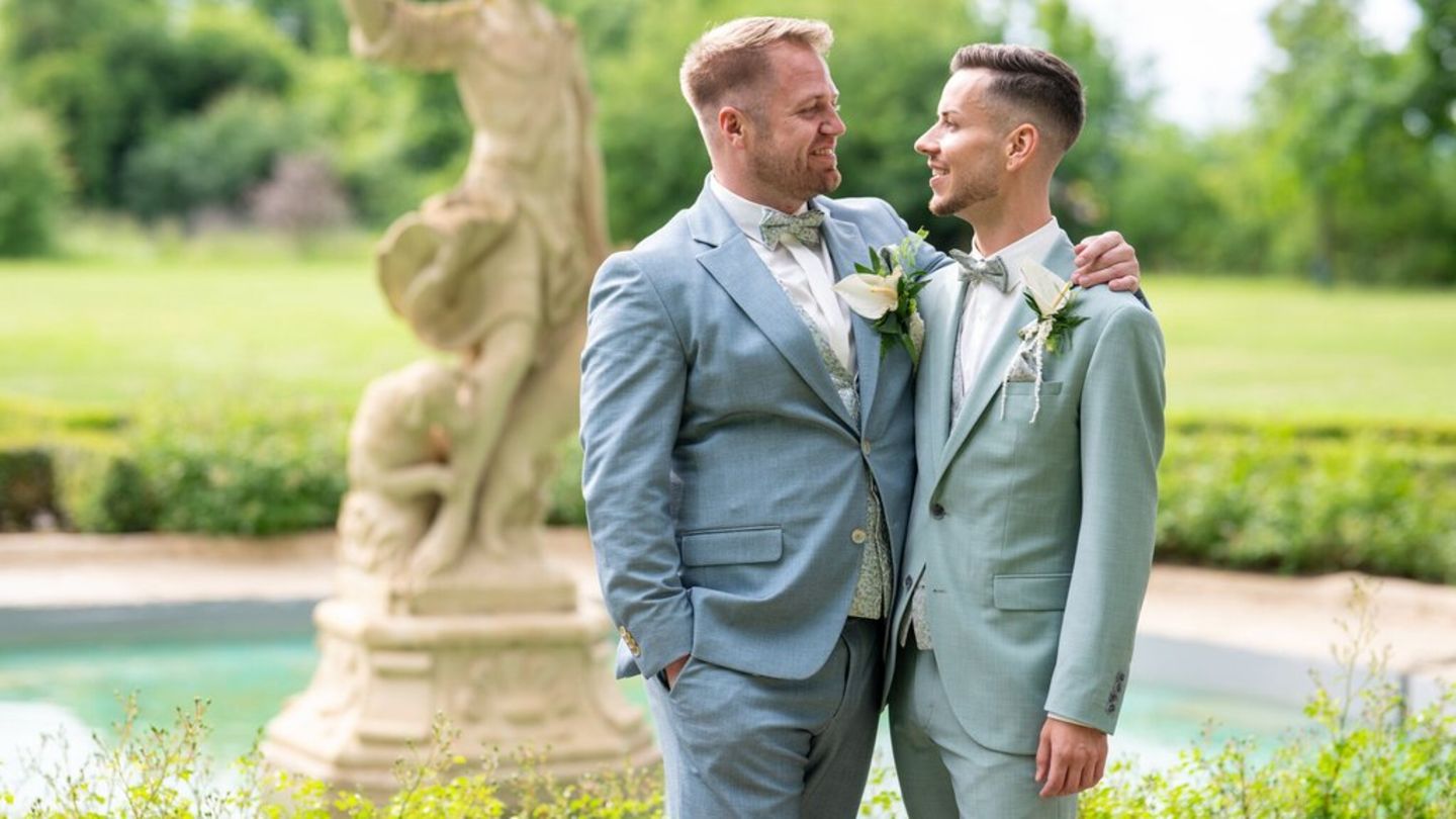 Pflegedienstleiter Marc und Kommissar-Anwärter Marco sind das erste Männer-Paar, das bei "Hochzeit auf den ersten Blick" Ja sa