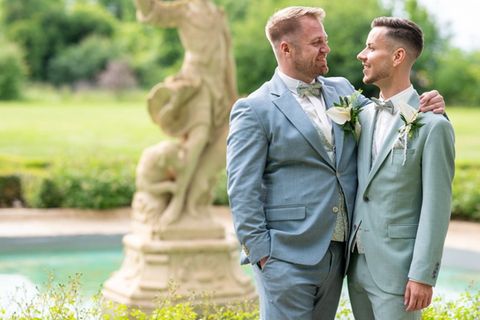 Pflegedienstleiter Marc und Kommissar-Anwärter Marco sind das erste Männer-Paar, das bei "Hochzeit auf den ersten Blick" Ja sa