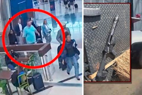 Bodycam der Sicherheitsbeamten zeigt, wie Billy Cagle (42) festgenommen wird und Cagles Waffe