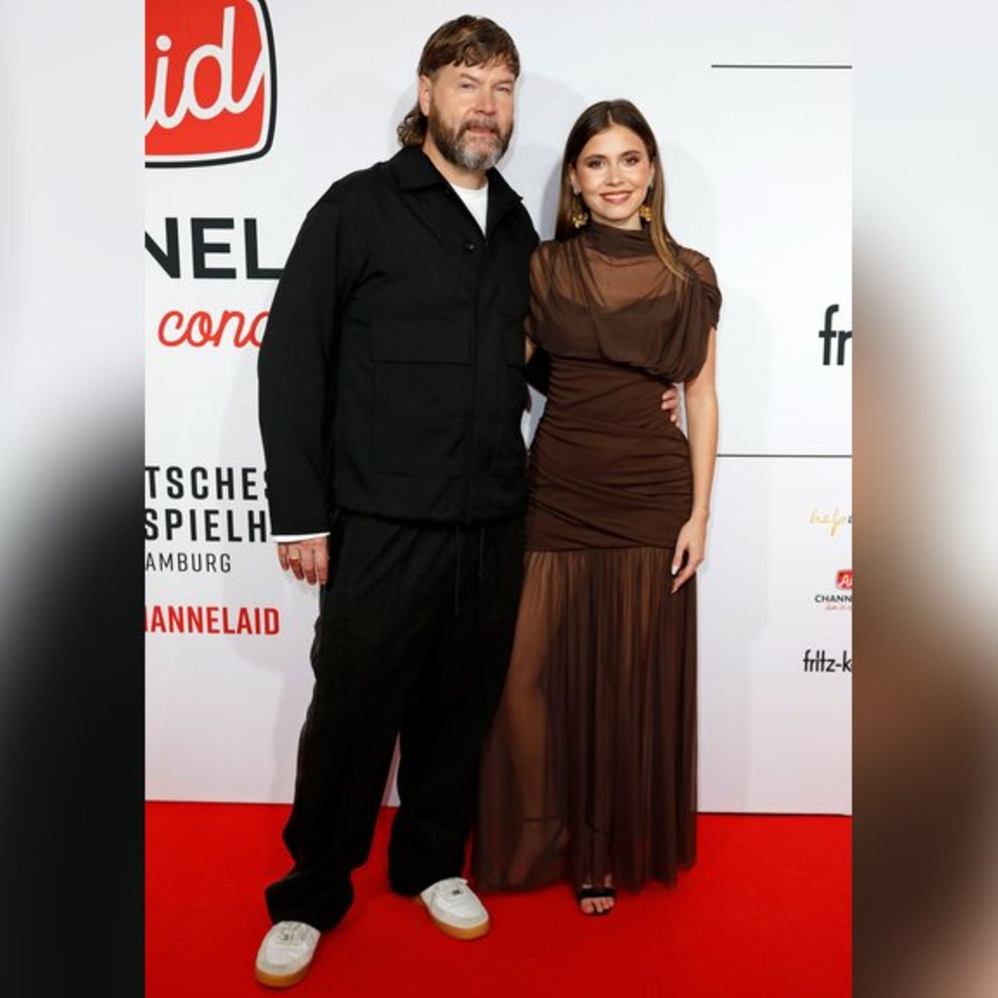 Rea und Aamor Garvey beim Channel Aid Charity Konzert 2025.