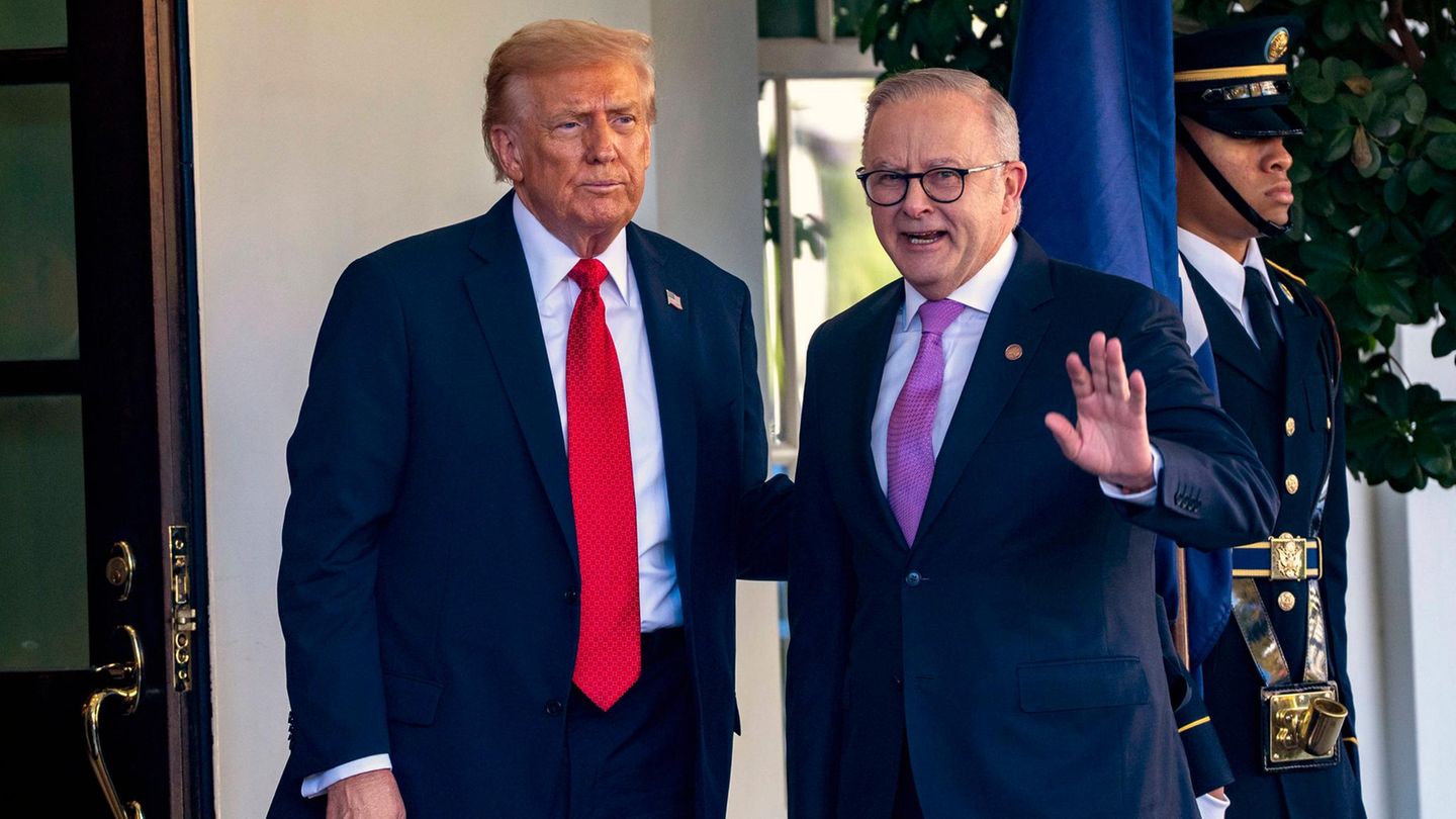 Donald Trump und Anthony Albanese