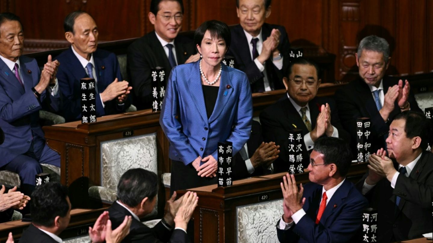 Japans neue Regierungschefin Sanae Takaichi Japans neue Regierungschefin Sanae Takaichi