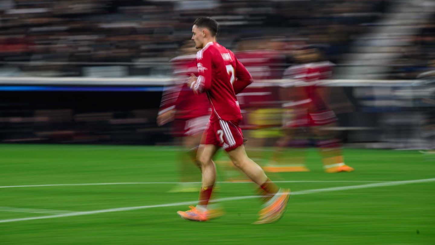 Florian Wirtz beim Spiel gegen Eintracht Frankfurt