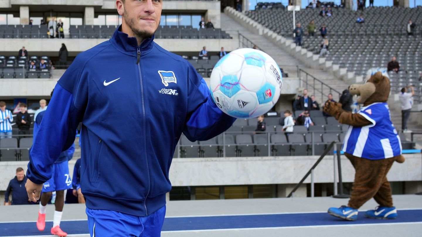 Diego Demme ist nach langer Verletzungspause zurück bei Hertha. (Archivbild) Foto: Soeren Stache/dpa