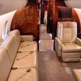 Regierungsflieger von innen