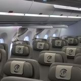 Regierungsflieger von innen