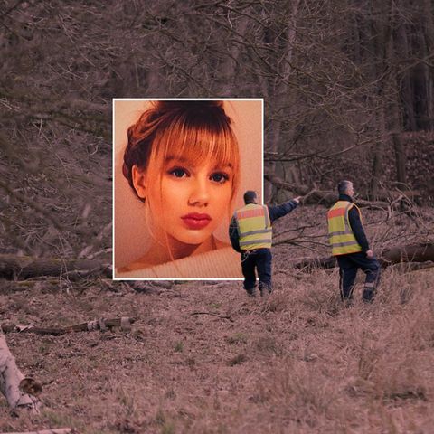 Montage: Polizei sucht vermisste Rebecca