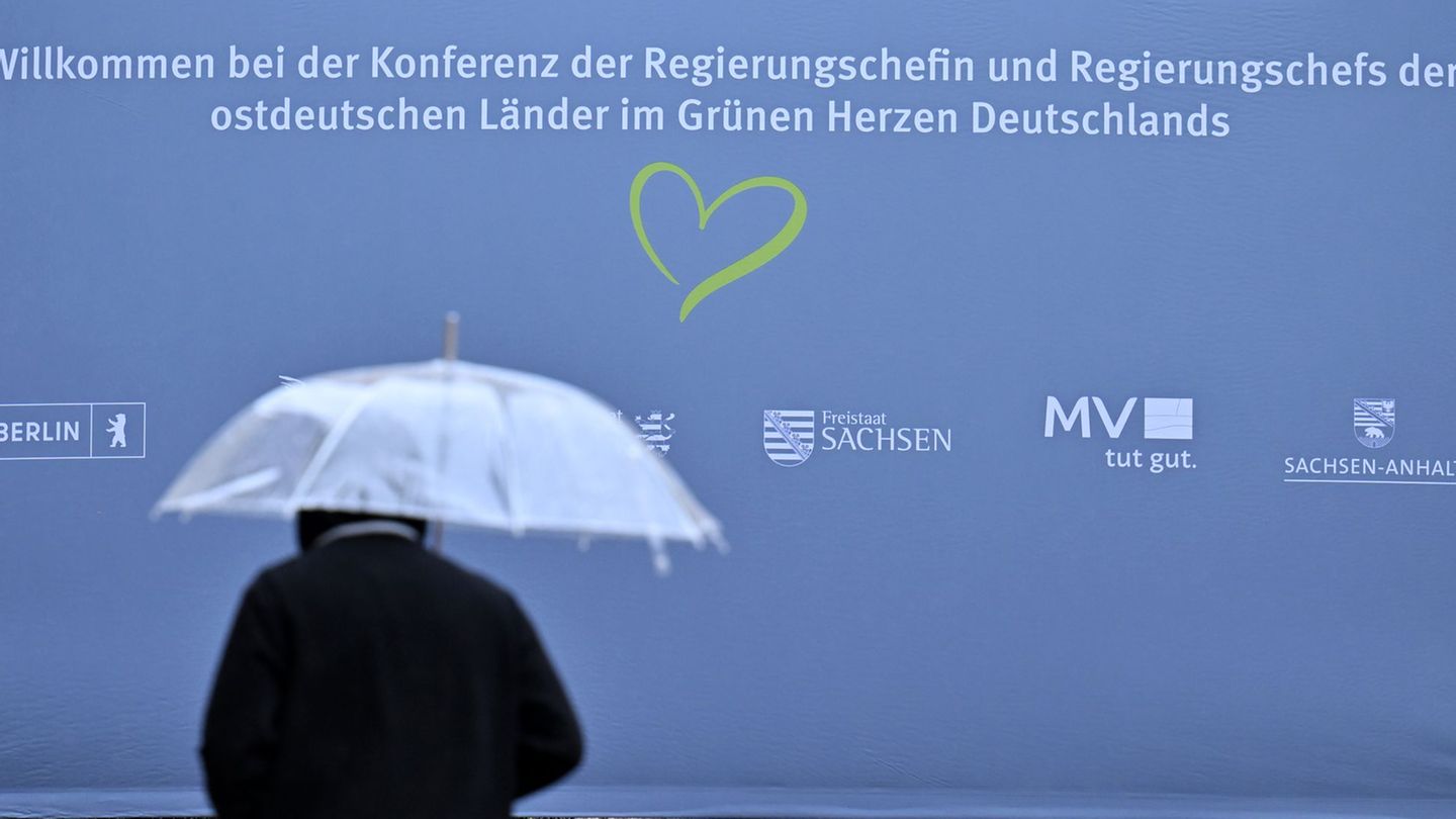 Jüngst haben sich die Chefs der ostdeutschen Länder in Thüringen getroffen, nun steht Brüssel auf dem Plan. (Archivbild) Foto: M