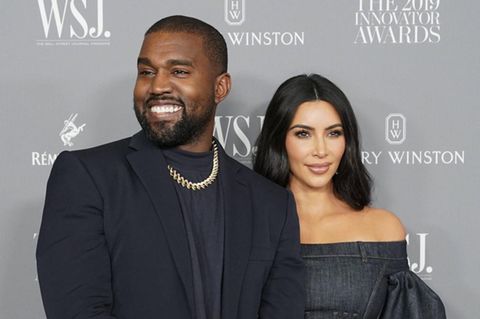 Kim Kardashian und Kayne West bei einem Event 2019 in New York
