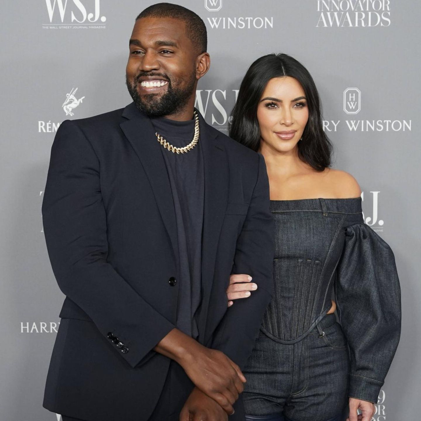 Kim Kardashian und Kayne West bei einem Event 2019 in New York