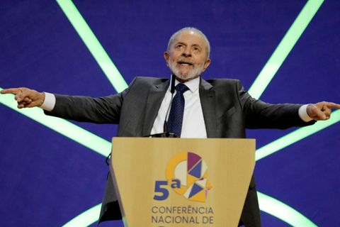 Der brasilianische Präsident Luiz Inácio Lula da Silva