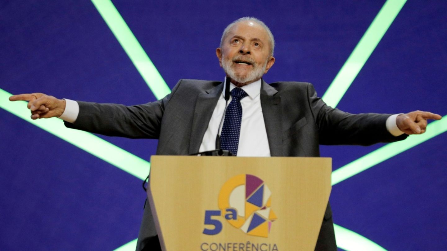 Der brasilianische Präsident Luiz Inácio Lula da Silva