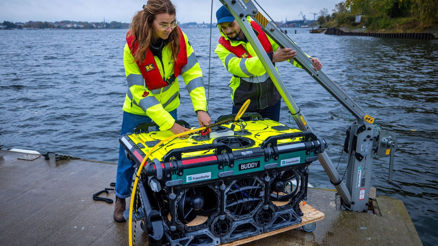 Autonome Wasser- und Unterwasserfahrzeuge könnten den Schutz kritischer Infrastruktur auf dem Meer erleichtern. Foto: Jens Büttn