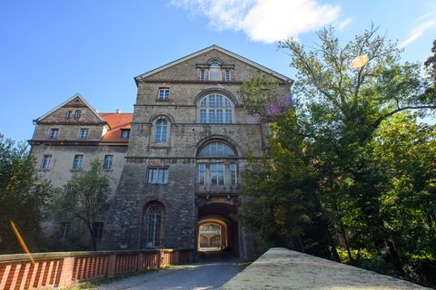 Architekten wetteiferten um Schloss Köthen, jetzt wurde der Wettbewerb durch eine Jury entschieden. (Archivbild) Foto: Klaus-Die