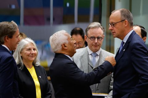 Kanzler Merz hat es beim Gipfel in Brüssel nicht leicht mit seinem Vorstoß für die Nutzung des eingefrorenen russischen Vermögen