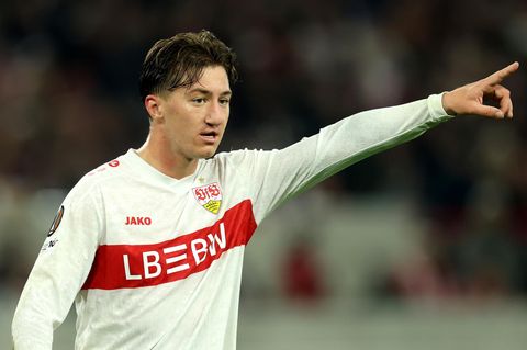 Angelo Stiller und der VfB Stuttgart wollen in der Europa League weiter punkten