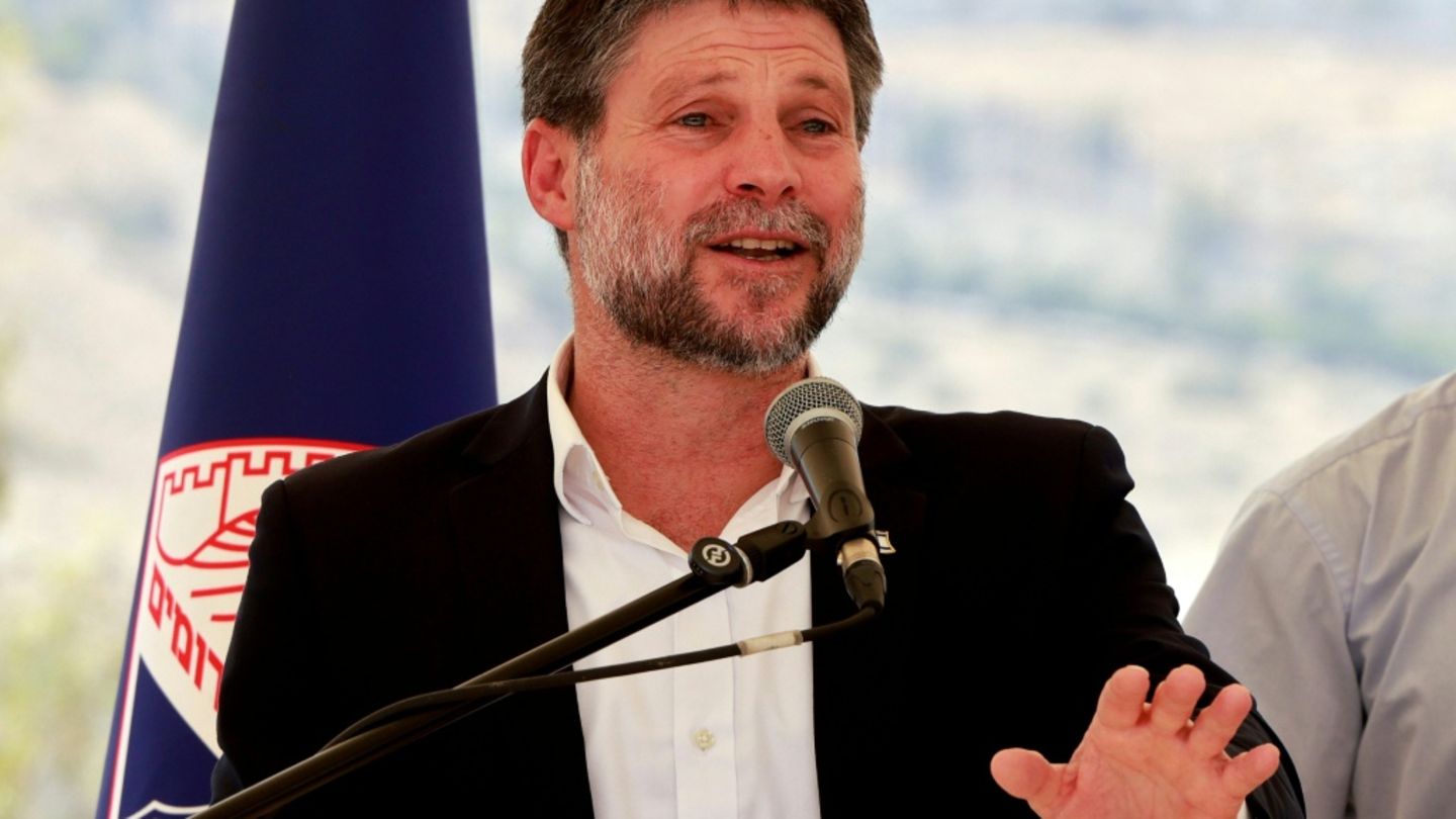 Israels rechtsextremer Finanzminister Bezalel Smotrich
