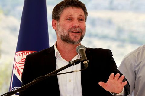 Israels rechtsextremer Finanzminister Bezalel Smotrich