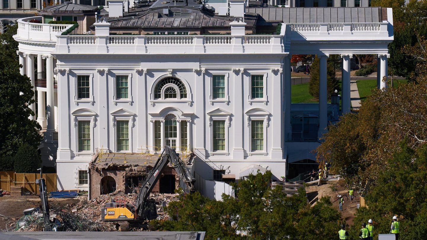Cultural policy: East wing of the White House demolished for Trump’s ballroom