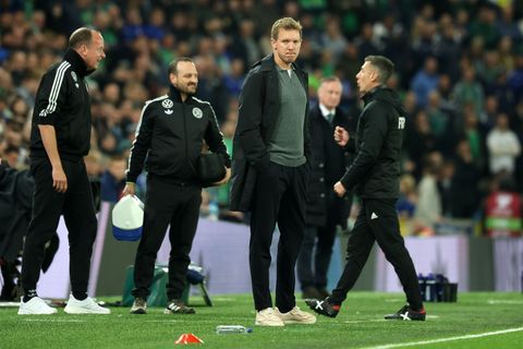 Julian Nagelsmann und seinen Nationalspielern traut die Mehrheit der Deutschen laut einer Umfrage nicht den WM-Titel zu. Foto: C