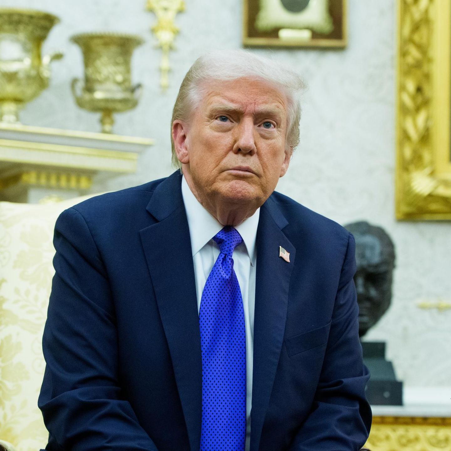 Donald Trump im Oval Office