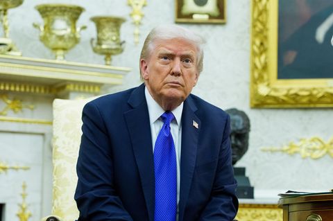 Donald Trump im Oval Office