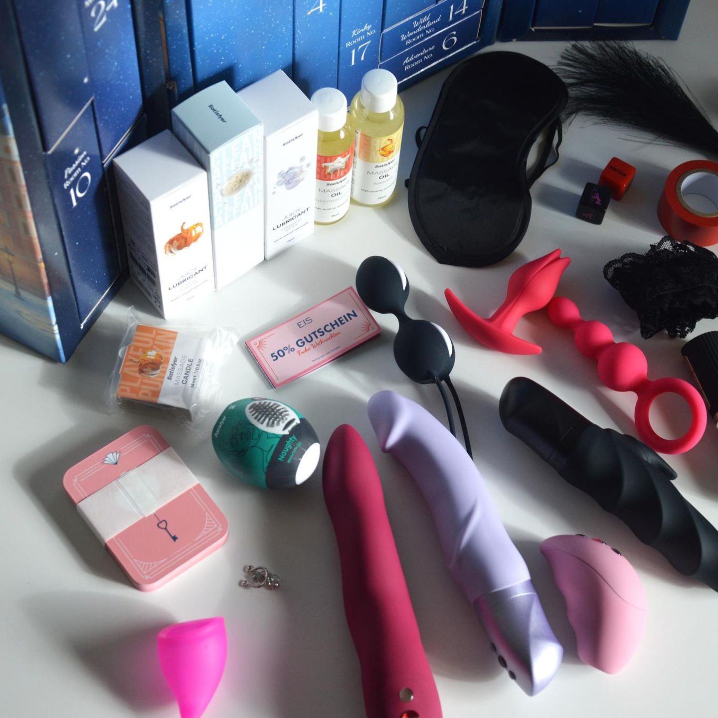 sex spielzeug eis EIS, Rabbit Please Me, Doppel-Stimulation, hautfreundliches Silikon,  wasserdicht, Pink/White : Amazon.de: Drogerie & Körperpflege main image 1