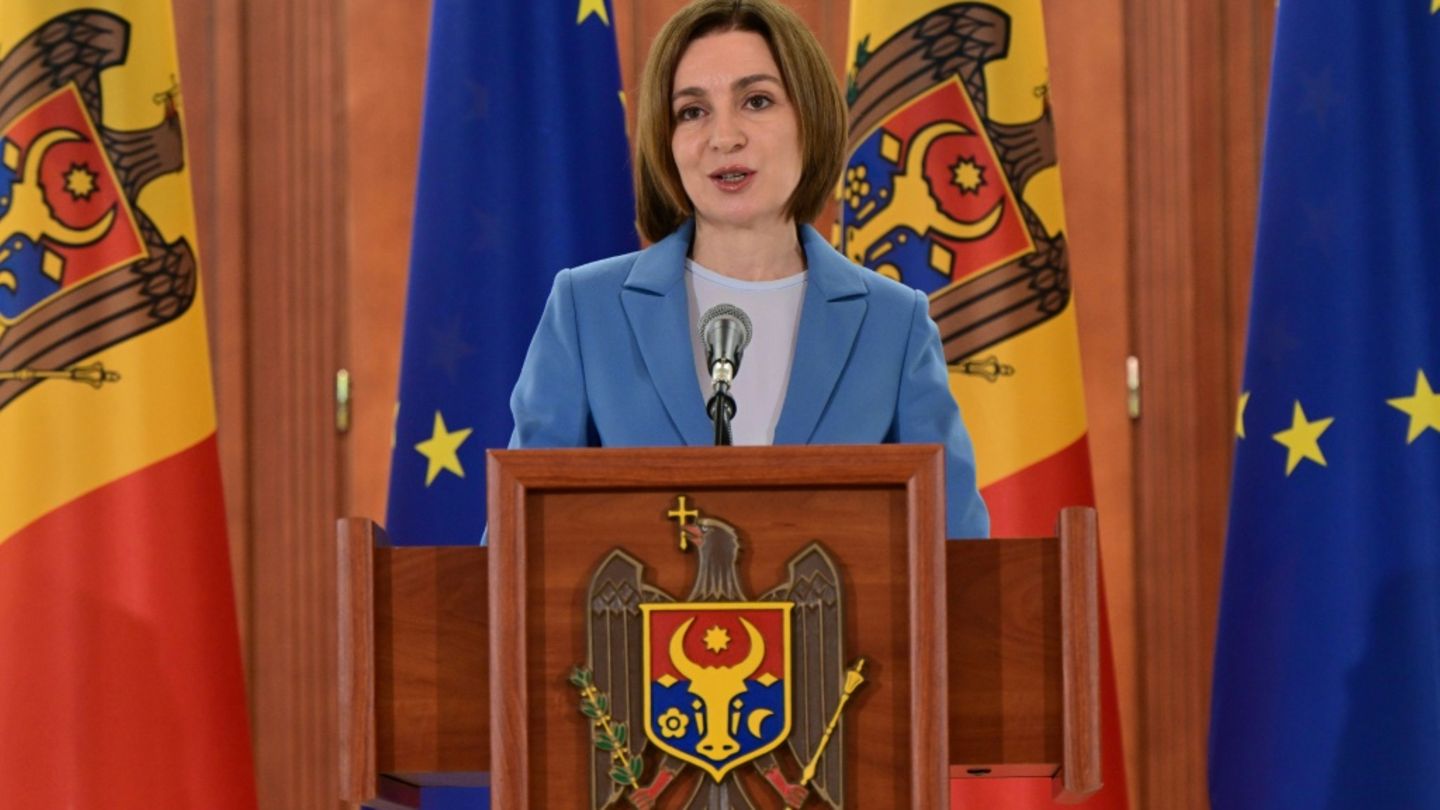 Moldaus Präsidentin Maia Sandu im September