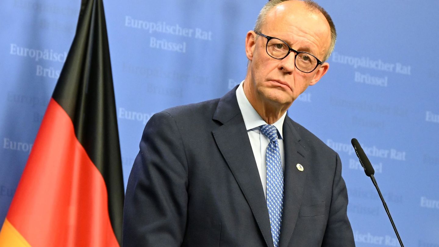 Bundeskanzler Friedrich Merz (CDU) kommt am kommenden Dienstag zum Antrittsbesuch nach Dresden. (Archivbild) Foto: Ansgar Haase/