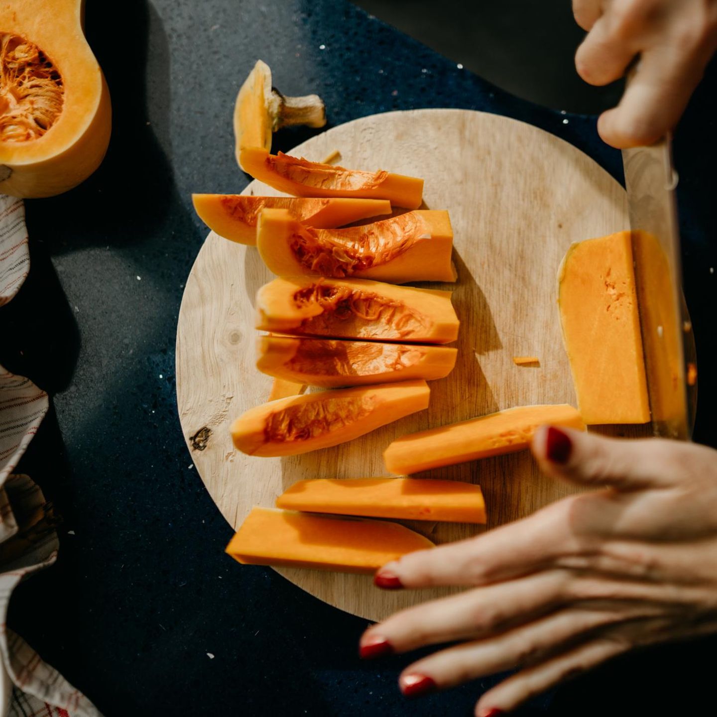 stern am Wochenende: Kürbissuppe kochen