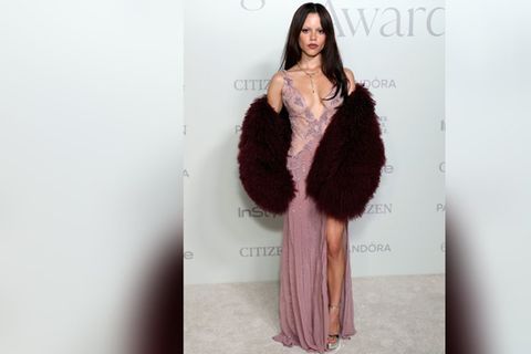 Hingucker: Schauspielerin Jenna Ortega zog in diesem Kleid die Blicke auf sich.