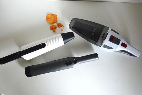 Drei Handstaubsauger im Test