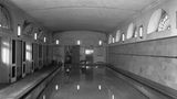 Washington: Für die Physiotherapie von Präsident Franklin D. Roosevelt bekam das Weiße Haus 1933 einen Swimming Pool Für die Physiotherapie von Präsident Franklin D. Roosevelt bekam das Weiße Haus 1933 einen Swimming Pool