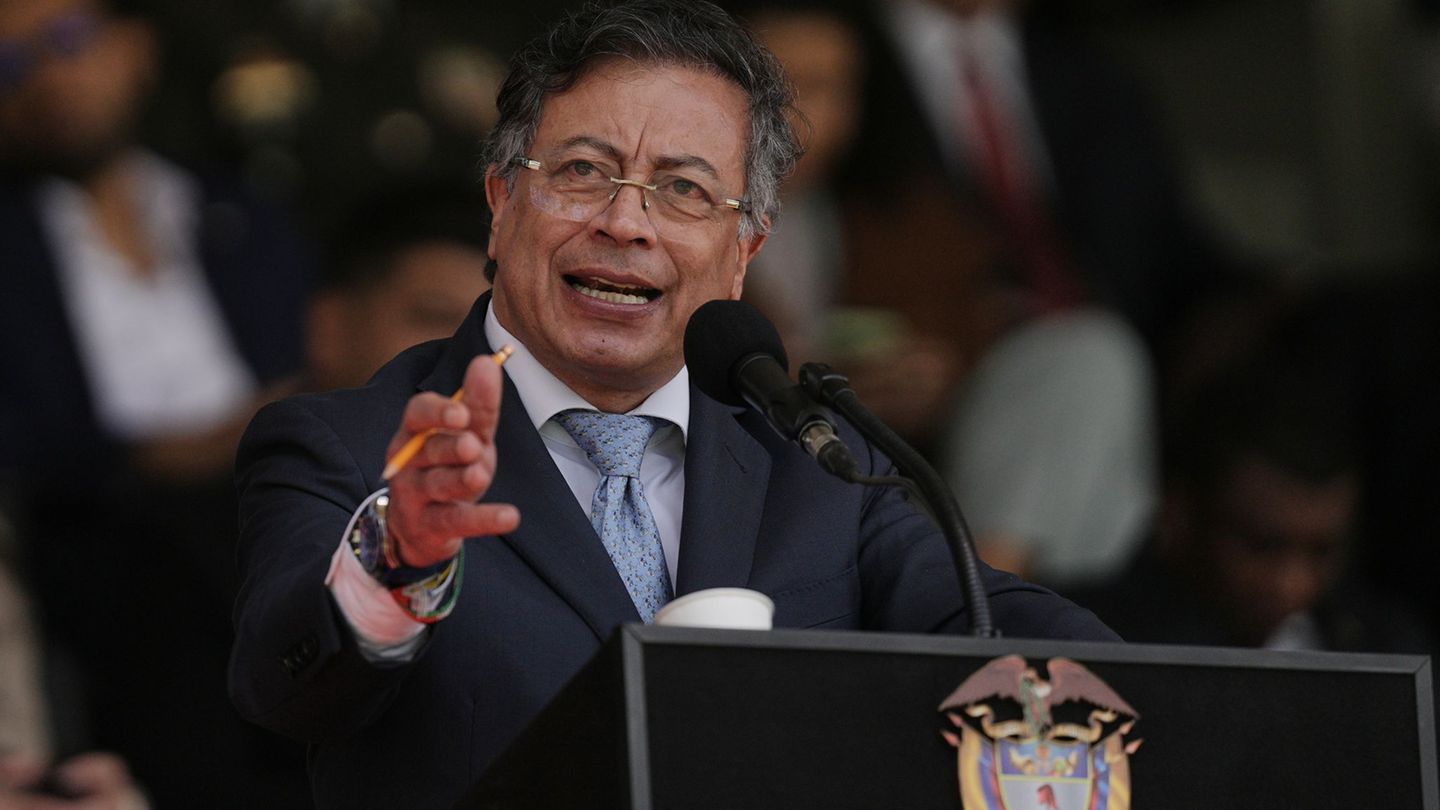 Der kolumbianische Präsident Gustavo Petro ist von der US-Regierung sanktioniert worden. Foto: Ivan Valencia/AP/dpa Der kolumbianische Präsident Gustavo Petro ist von der US-Regierung sanktioniert worden. Foto: Ivan Valencia/AP/dpa