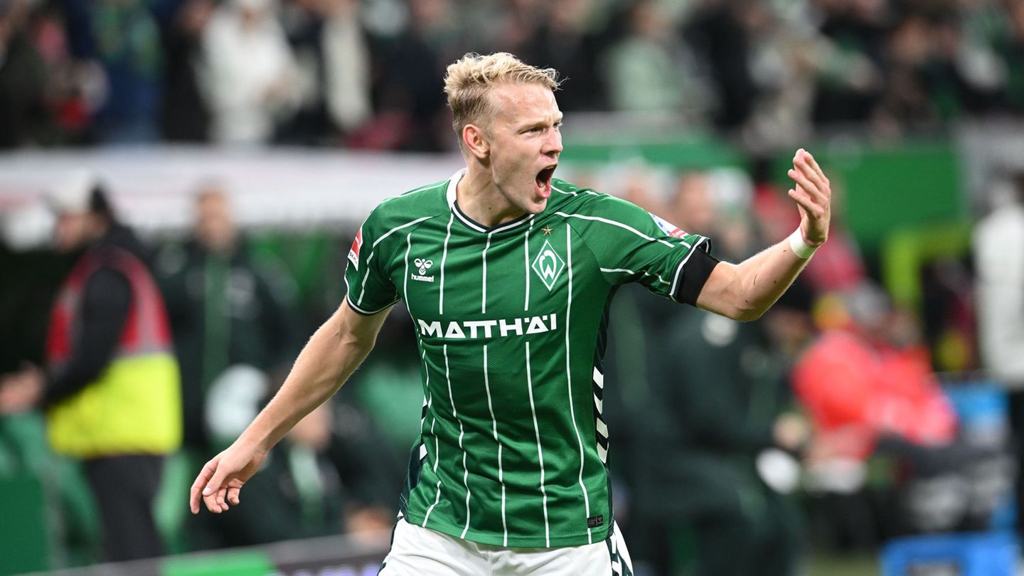 Sorgte für den Höhepunkt in einem schwachen Spiel: Marco Grüll Foto: Carmen Jaspersen/dpa