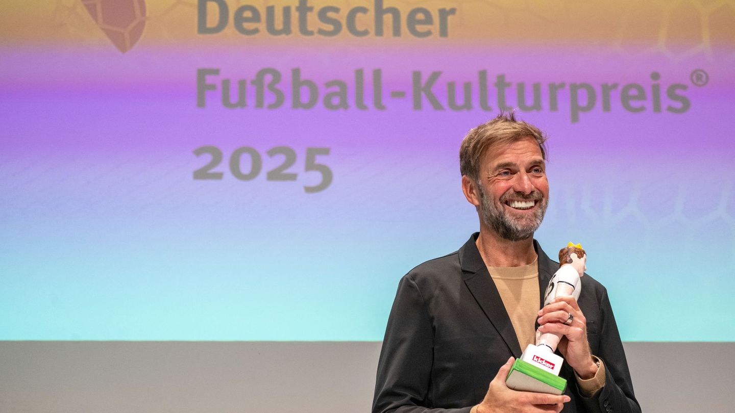 Award: Jürgen Klopp receives the Walther Bensemann Prize – and gets cheeky