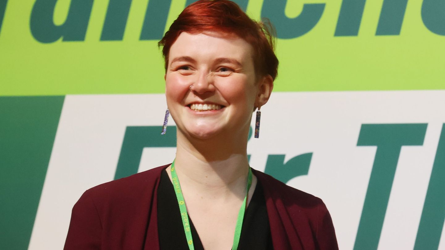 Grünen-Landessprecherin Ann-Sophie Bohm gehört zu den Rednerinnen des Landesparteitages am Samstag in Erfurt (Archivfoto). Foto: Grünen-Landessprecherin Ann-Sophie Bohm gehört zu den Rednerinnen des Landesparteitages am Samstag in Erfurt (Archivfoto). Foto: