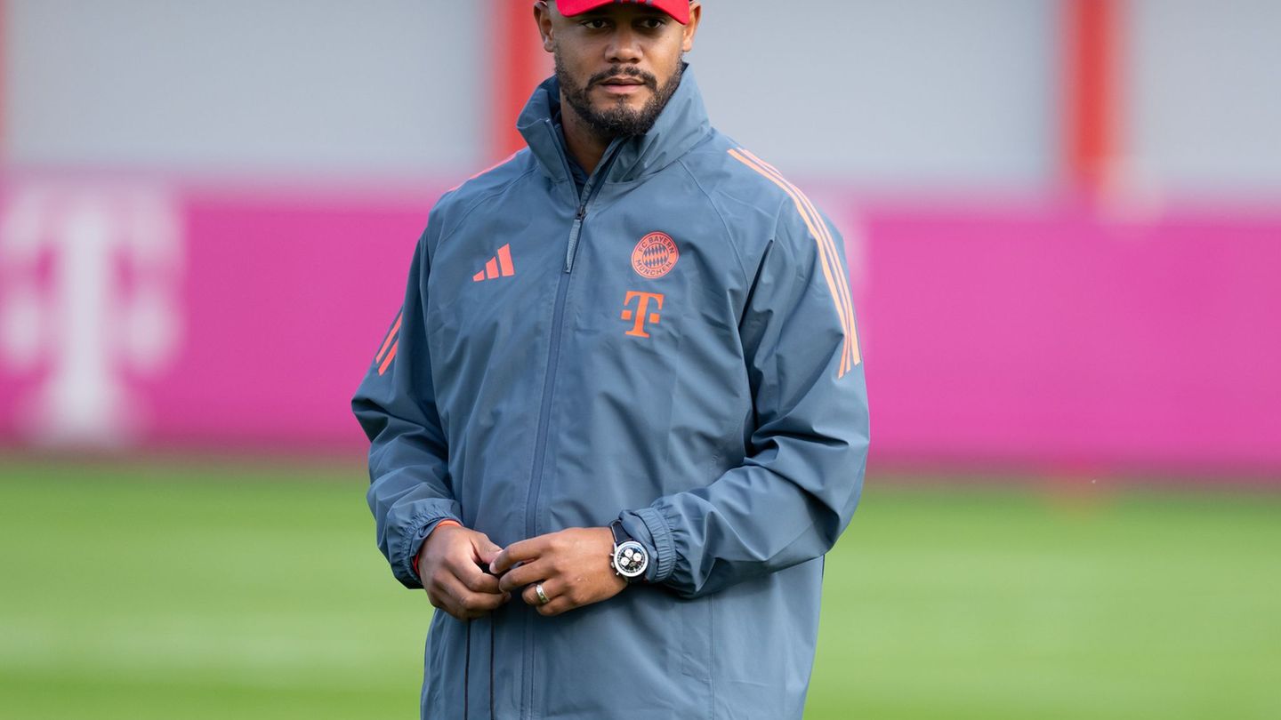 Warnt vor Gegner Gladbach: Bayern-Trainer Vincent Kompany. Foto: Sven Hoppe/dpa Warnt vor Gegner Gladbach: Bayern-Trainer Vincent Kompany. Foto: Sven Hoppe/dpa