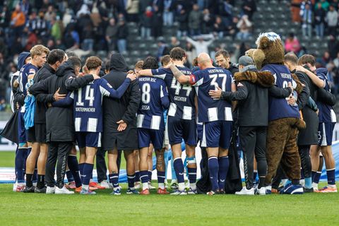 Im heimischen Olympiastadion taten sich die Berliner in den letzten Monaten schwer. (Archivbild) Foto: Andreas Gora/dpa
