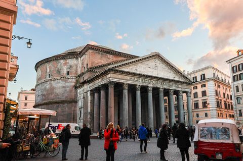 Das Pantheon in Rom Das Pantheon in Rom