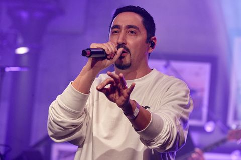 Rapper Eko Fresh setzt sich in einem neuen Song mit der "Stadtbild"-Debatte auseinander (Archivbild). Foto: Georg Wendt/dpa