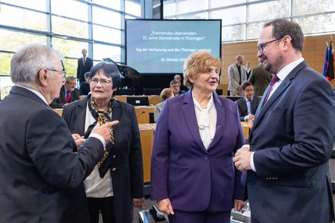 Vor 35 Jahren hat sich in Thüringen der erste freigewählte Landtag nach der Wiedervereinigung konstituiert. Das Jubiläum wurde m