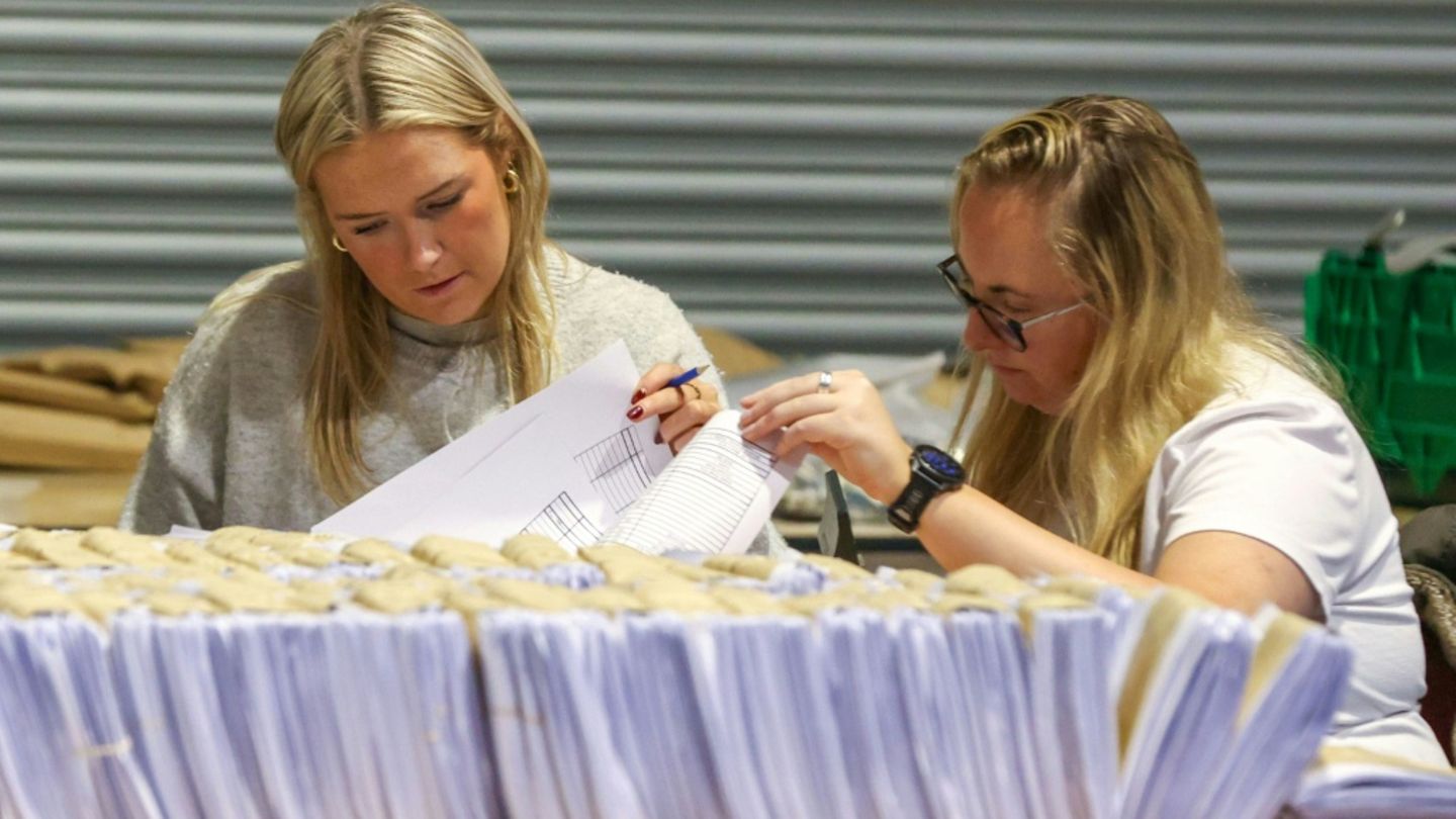 Wahlhelferinnen in Dublin Wahlhelferinnen in Dublin