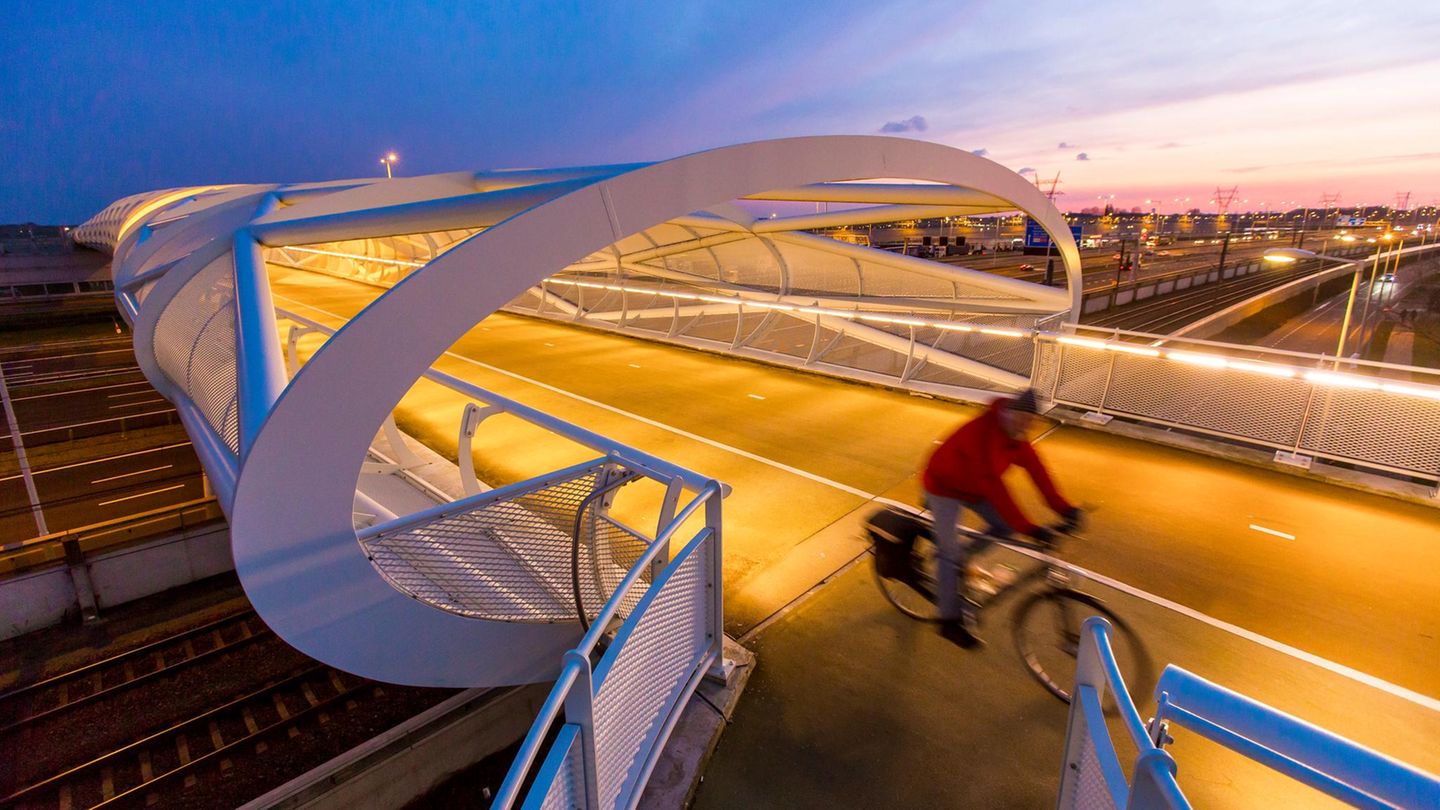 Mit dem Rad durch Südholland Mit dem Rad durch Südholland