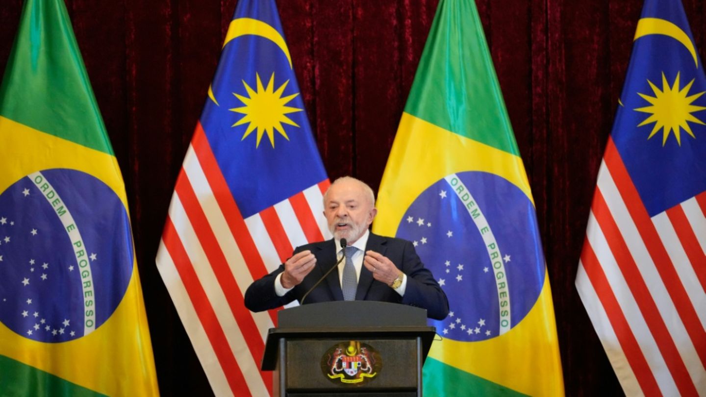 Brasiliens Präsident Lula in Malaysia
