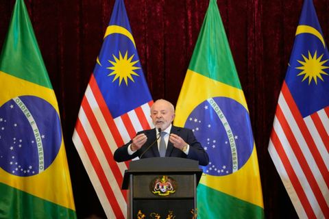 Brasiliens Präsident Lula in Malaysia
