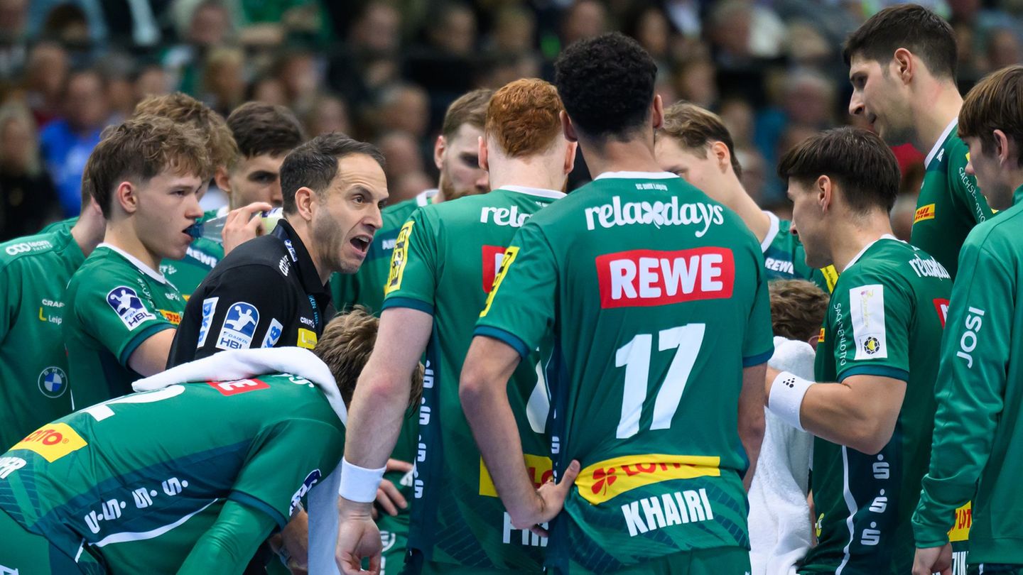 Die Bundesliga-Handballer des SC DHfK Leipzig holten im Kellerduell beim Bergischen HC ein Unentschieden. Foto: Hendrik Schmidt/ Die Bundesliga-Handballer des SC DHfK Leipzig holten im Kellerduell beim Bergischen HC ein Unentschieden. Foto: Hendrik Schmidt/