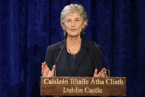 Catherine Connolly ist die künftige irische Präsidentin