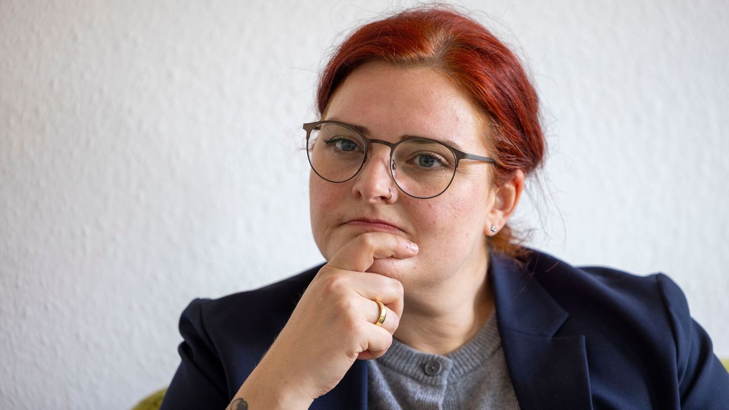 "Wir sehen ein ganzes Bündel an Themen", sagt Grünen-Fraktionschefin Schellhammer. Foto: Helmut Fricke/dpa "Wir sehen ein ganzes Bündel an Themen", sagt Grünen-Fraktionschefin Schellhammer. Foto: Helmut Fricke/dpa