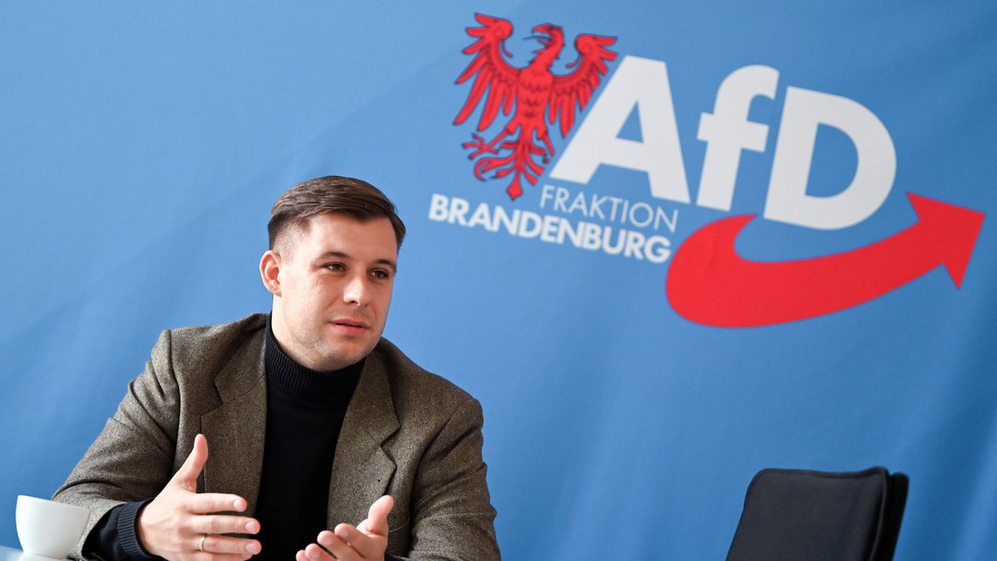 Der designierte Vorsitzende der geplanten neuen AfD-Jugendorganisation, Jean-Pascal Hohm, will junge Menschen ansprechen und eng Der designierte Vorsitzende der geplanten neuen AfD-Jugendorganisation, Jean-Pascal Hohm, will junge Menschen ansprechen und eng